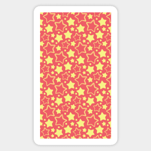 Stars Seamless Pattern 038#001 Sticker